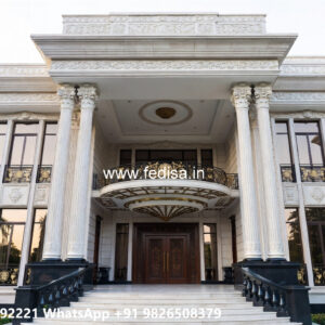 Luxury House Design with Beautiful Stone Exterior No-6422