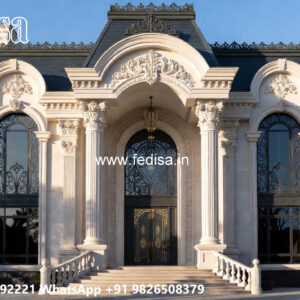 Elegant Classic House Design with Vintage Charm No-6470