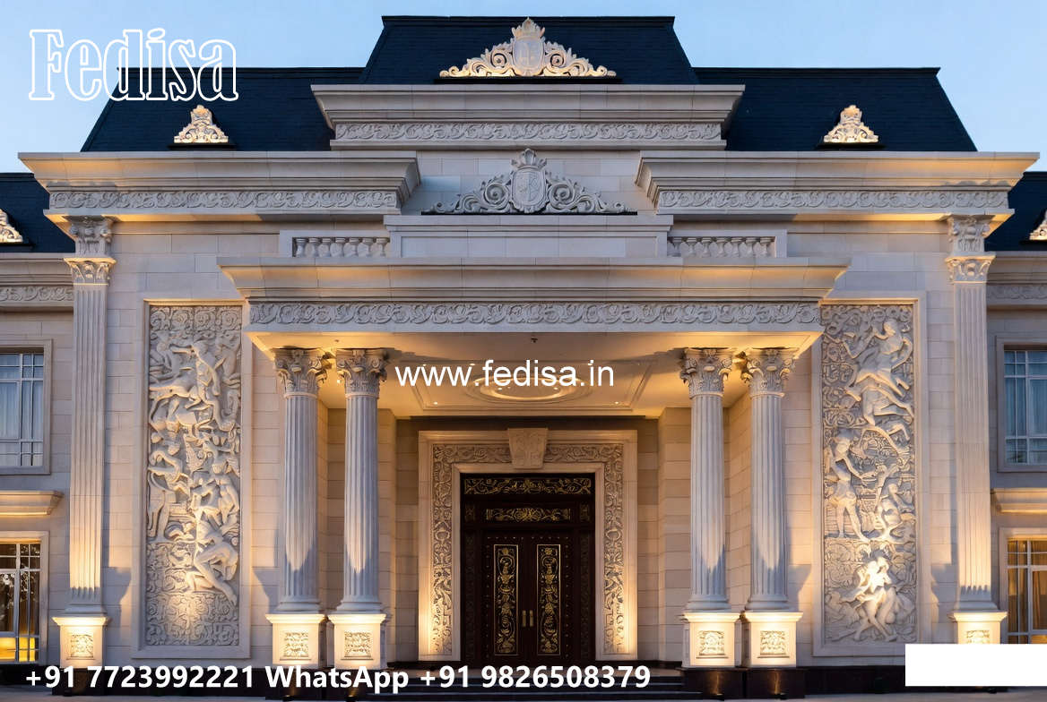 Modern Classic House Design with Elegant Interiors No-6474