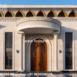 Traditional Classic House Design with Rich Decor No-6485