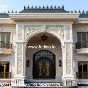 Classic House Design with Elegant Window Designs No-6489
