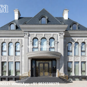 Luxury Classic House Design with Vintage Elegance No-6491
