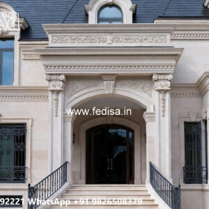 Elegant Classic House Design with Rich Architecture No-6520