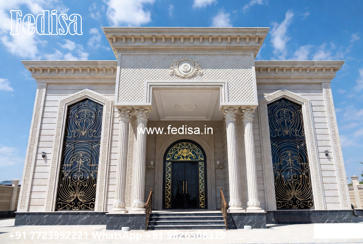 Classic House Design with Luxury Terrace Lounge No-6535