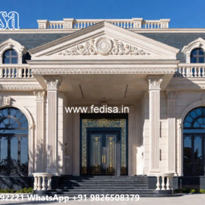 Classic House Design with Stylish Royal Interiors No-6538