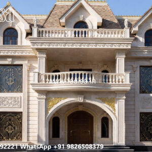 Luxury Classic House Design with Elegant Layout No-6543
