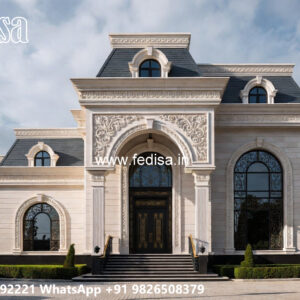 Classic House Design with Grand Staircase Styling No-6545