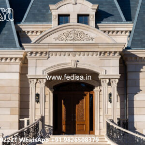 Classic House Design with Beautiful Roof Styling No-6559