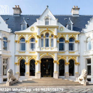 Classic House Design with Traditional Royal Styling No-6575