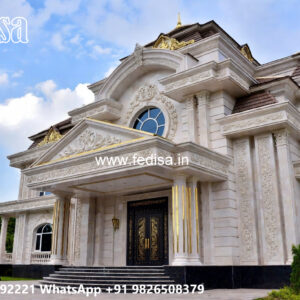 Classic House Design with Grand Living Room Concepts No-6585