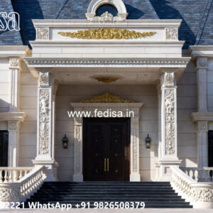 Classic House Design with Decorative Window Styling No-6593
