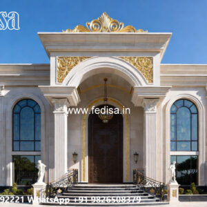 Classic House Design with Beautiful Architectural Features No-6600