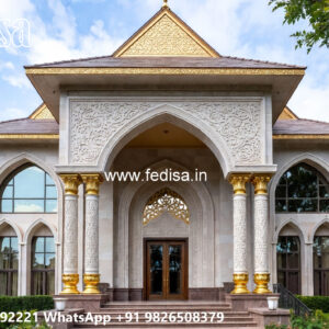 Classic Villa Design with Beautiful Garden Landscape No-6610