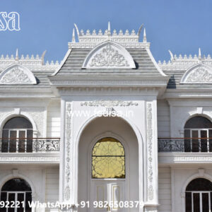 Classic Villa Design with Stylish Balcony Concepts No-6612