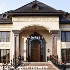 Elegant Classic Villa Design with Marble Finishes No-6615