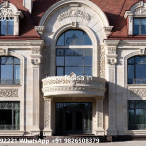 Classic Villa Design with Royal Interior Decoration No-6618
