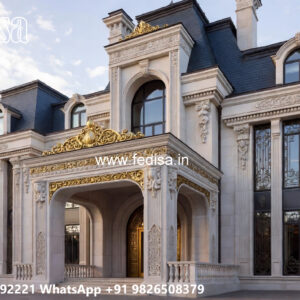 Classic Villa Design with Stylish Exterior Facade No-6620
