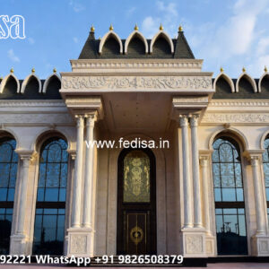 Luxury Classic Villa Design with Elegant Hall Ideas No-6635