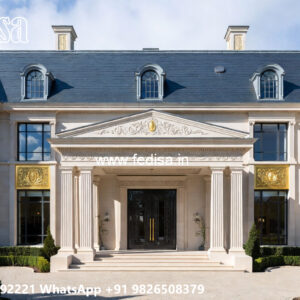 Classic Villa Design with Decorative Wall Textures No-6646