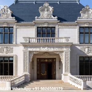 Classic Villa Design with Elegant Garden Concepts No-6662