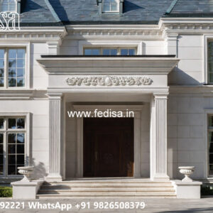 Classic Villa Design with Beautiful Exterior Walls No-6664