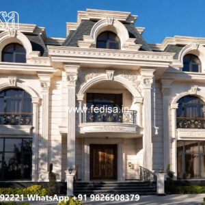 Classic Villa Design with Elegant Open Courtyard No-6666