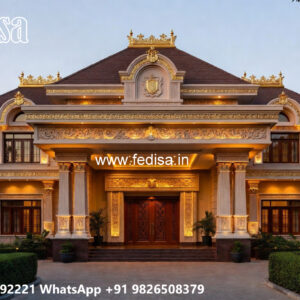Classic Villa Design with Rich Color Combinations No-6671