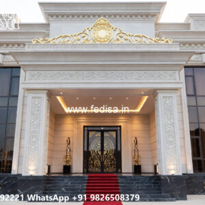 Classic Villa Design with Elegant Hallway Concepts No-6675
