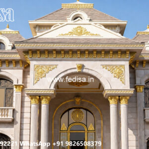 Classic Villa Design with Elegant Decorative Walls No-6682