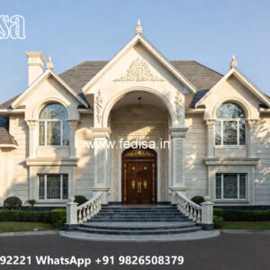 Traditional Classic Villa Design with Royal Charm No-6690