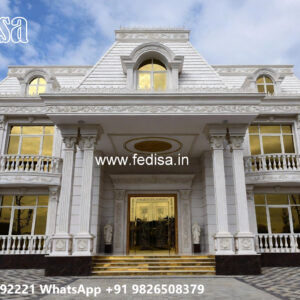 Classic Villa Design with Beautiful Villa Landscaping No-6700