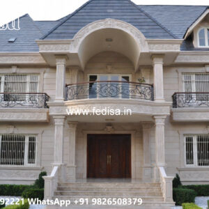 Classic Villa Design with Decorative Architectural Features No-6703