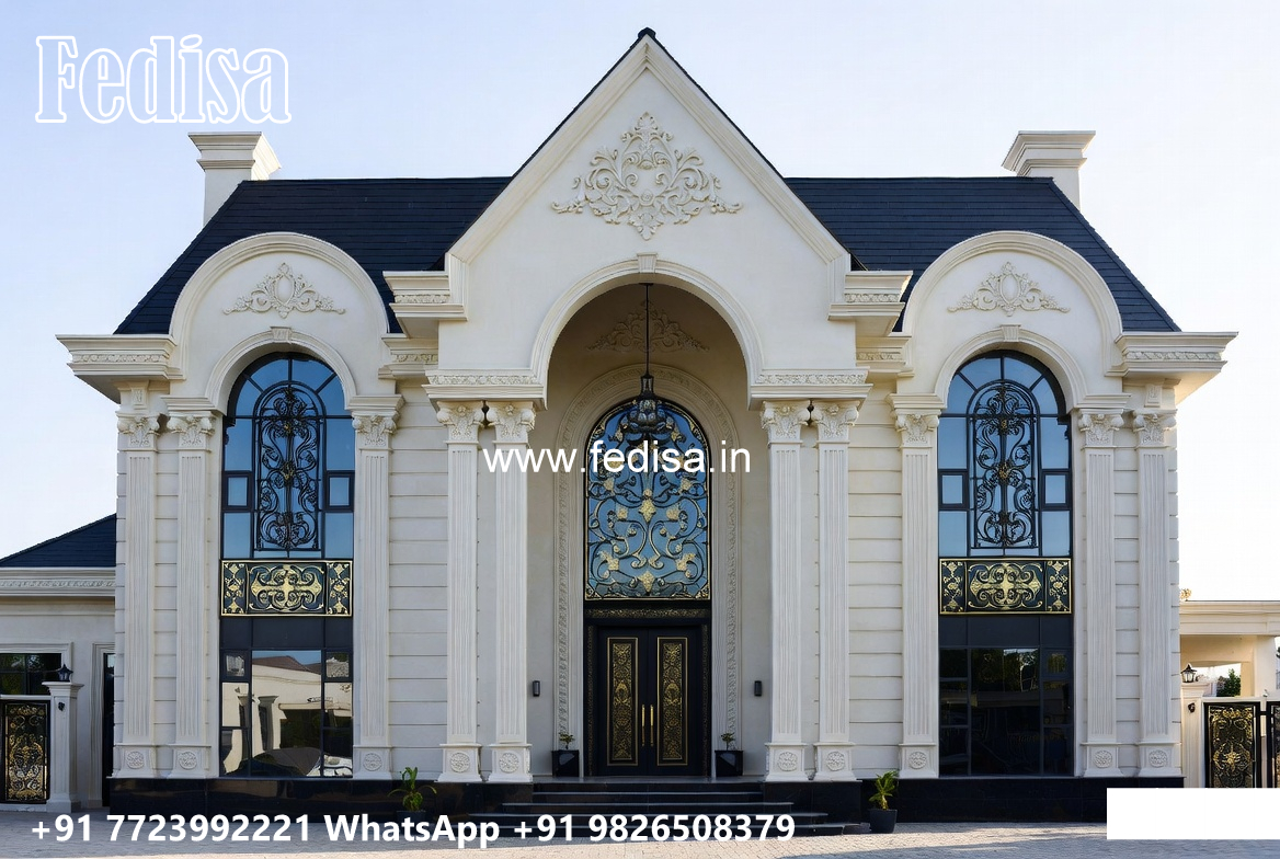 Classic Villa Design with Beautiful Traditional Details No-6707