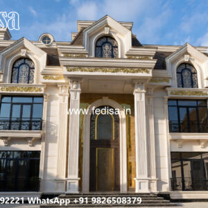 Classic Villa Design with Beautiful Royal Interiors No-6734