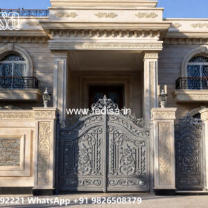 Classic Villa Design with Decorative Exterior Features No-6737