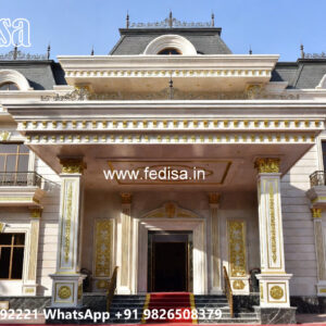 Traditional Classic Villa Design with Beautiful Exteriors No-6745