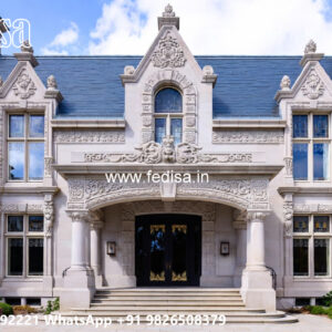 Luxury House Design with Wooden and Marble Finishes No-6771