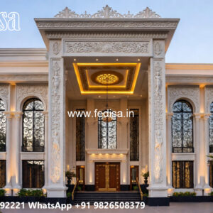Luxury House Design with Large Glass Windows No-6773
