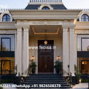 Luxury House Design with Double Height Living Area No-6780