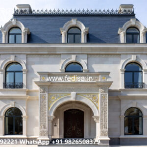 Luxury House Design with Stylish Front Elevation No-6802
