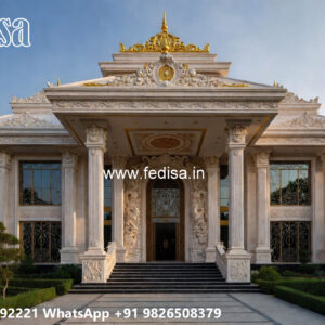 Modern Luxury House Design with Glass Facade No-6811