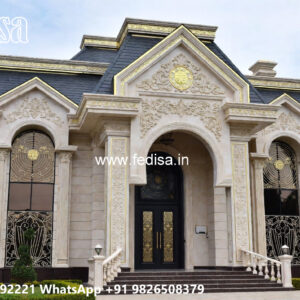 Luxury House Design with Premium Exterior Lighting No-6818