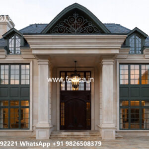 Luxury House Design with Premium Stone Cladding No-6826