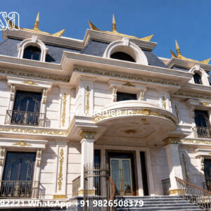 Luxury House Design with Elegant Garden Landscaping No-6828