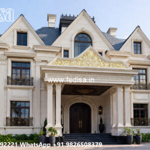 Luxury House Design with Beautiful Balcony Decor No-6831