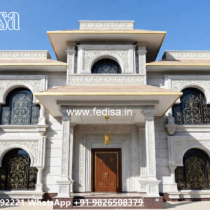 Luxury House Design with Stylish Open Kitchen Layout No-6838