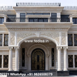 Luxury House Design with Beautiful Stone Exterior No-6872