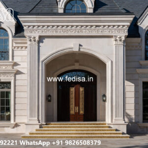 Luxury House Design with Elegant Exterior Finishes No-6889