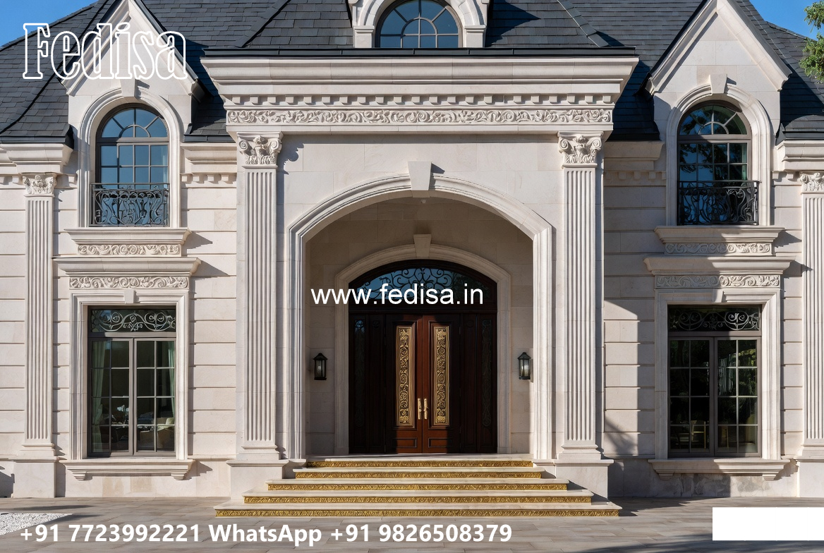 Luxury House Design with Elegant Exterior Finishes No-6889