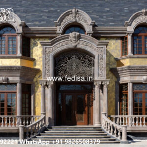 Luxury House Design with Beautiful Glass Architecture No-6895